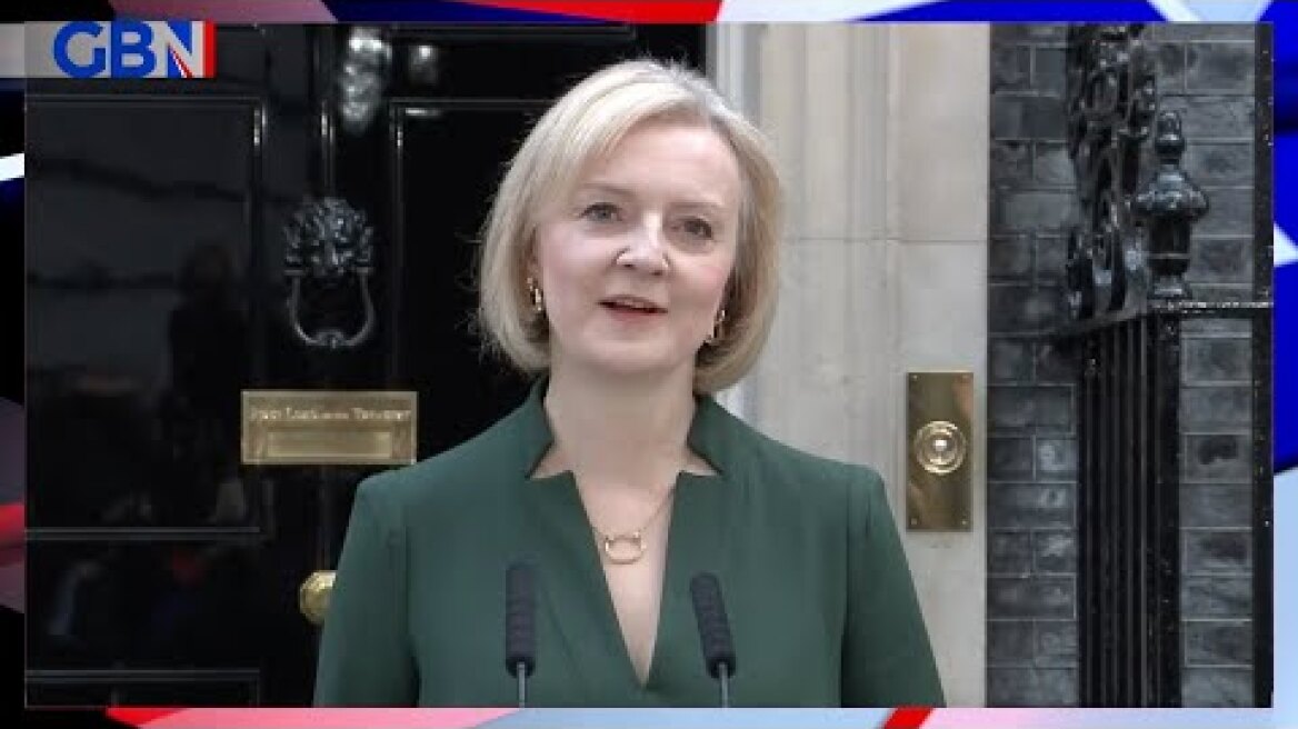 BREAKING: Liz Truss makes her final speech outside Downing Street