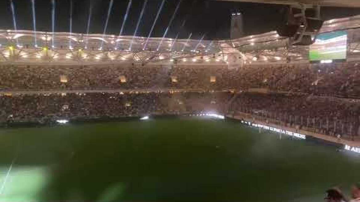 Συγκίνηση και αποθέωση για τον Κώστα Νεστορίδη στην OPAP Arena | Gazzetta.gr