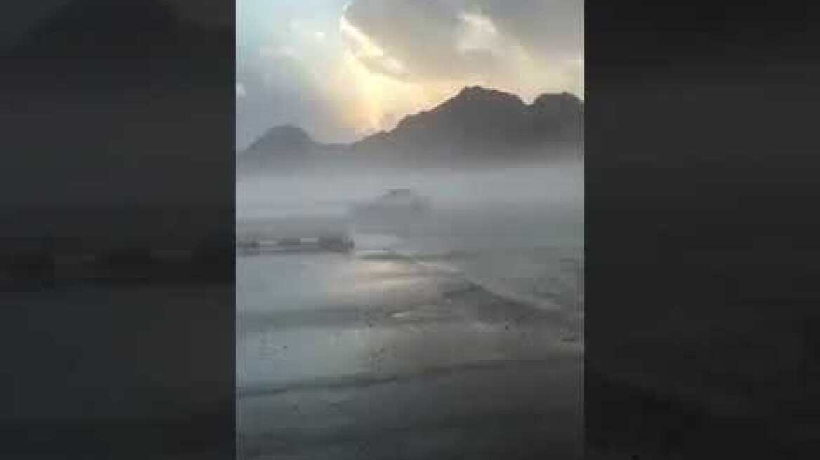 Catastrophic floods in the desert of Saudi Arabia 11/19/18