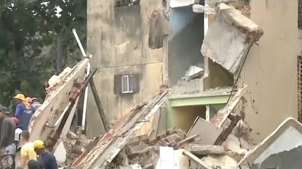 At least 5 dead in building collapse in N Brazil