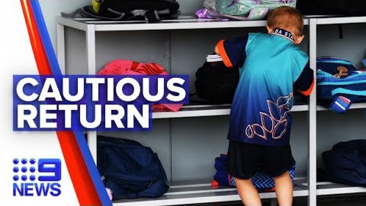 Coronavirus: NSW Principles fear children going back school | Nine News Australia