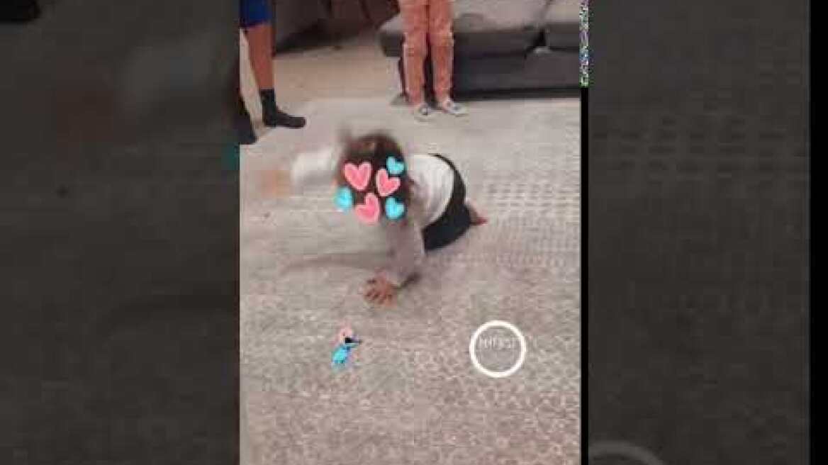 Ολυμπία Χοψονίδου: Η κόρη της έκανε τα πρώτα της βήματα