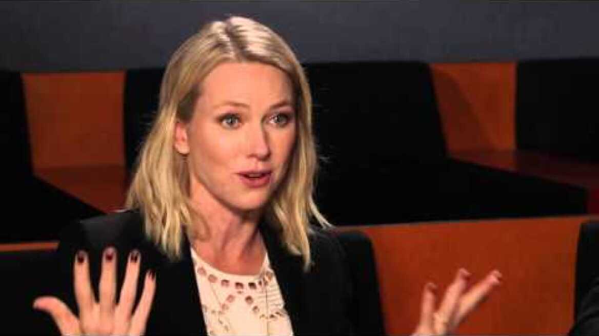 David Lynch and Naomi Watts on Mulholland Drive