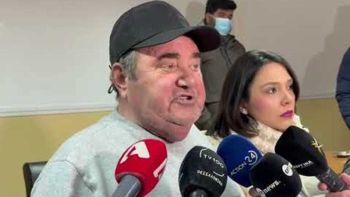 Statements by Kostas Anestidis on the blockades