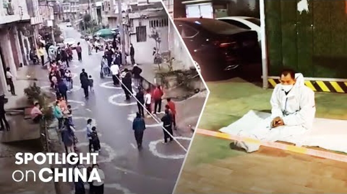 Chinese forced to ‘quarantine on roadside’ for days when hospitals overwhelmed