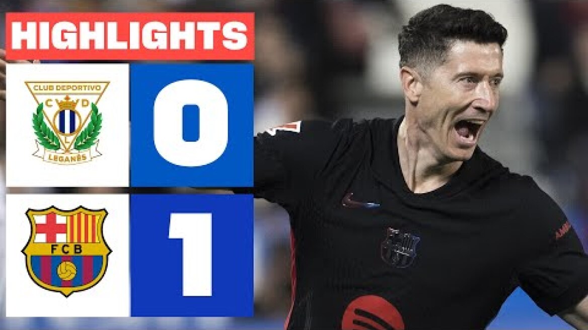 CD LEGANÉS 0 - 1 FC BARCELONA  I RESUMEN LALIGA EA SPORTS