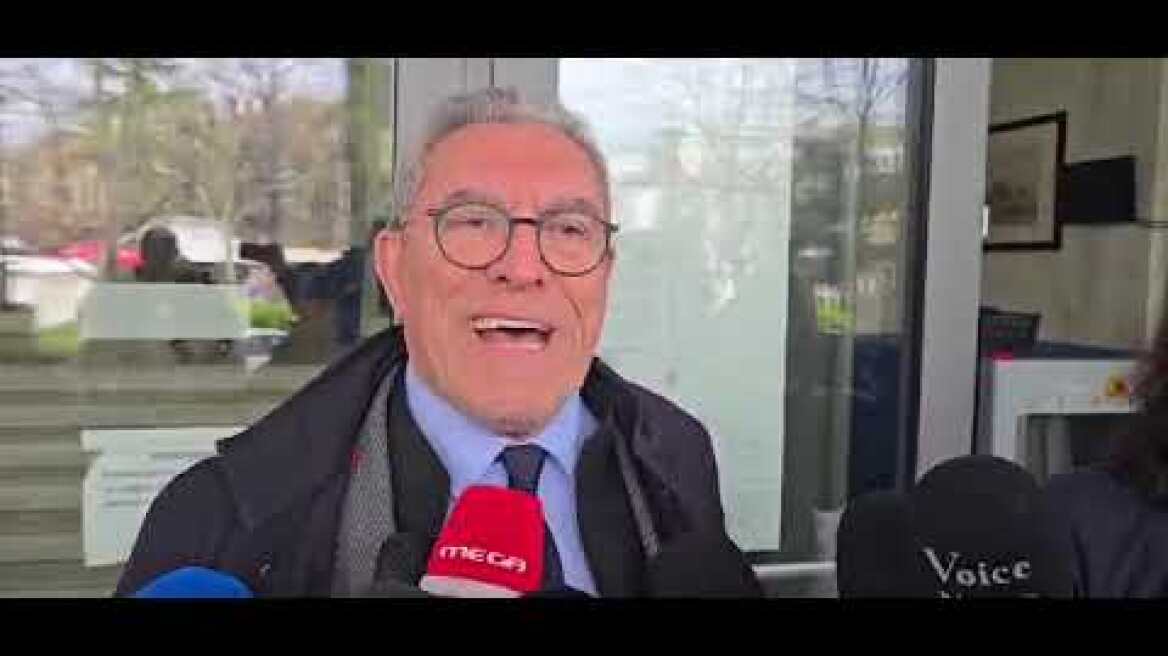 Οι δηλώσεις του Βασίλη Καπερνάρου έξω από το δικαστήριο