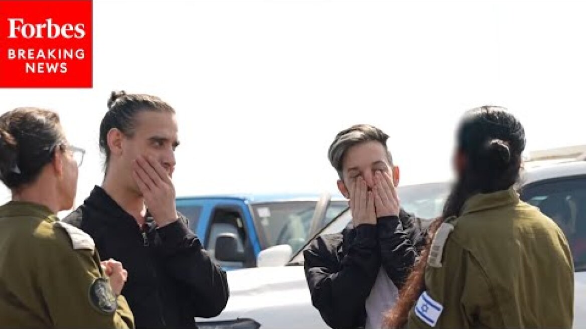Brothers Taken Hostage By Hamas Meet With IDF After Their Release