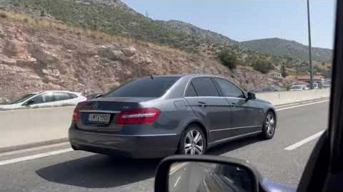 Μποτιλιάρισμα στην Αθηνών - Κορίνθου