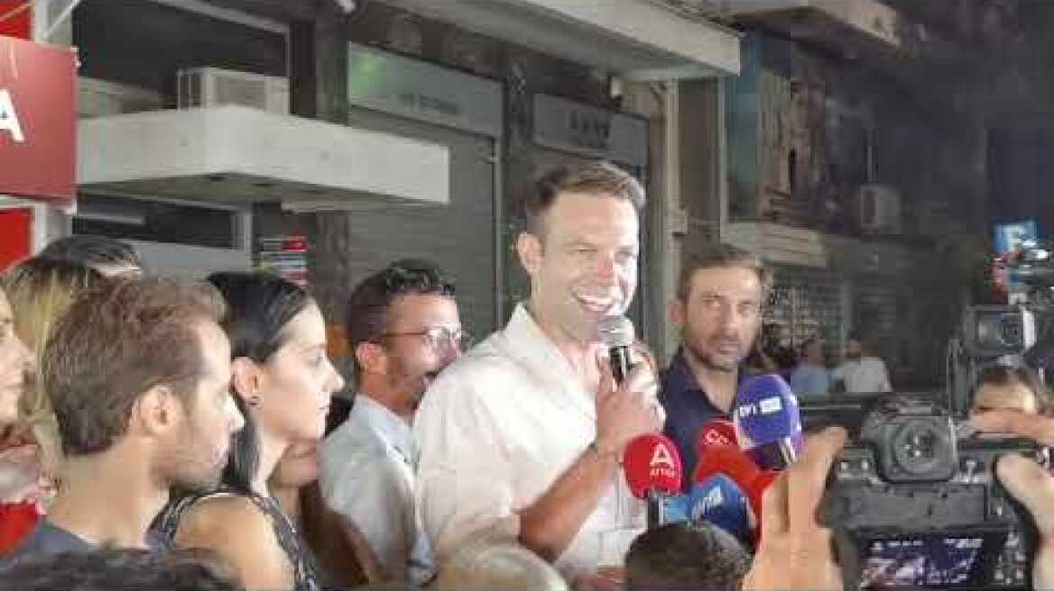 Εκλογές ΣΥΡΙΖΑ: Δηλώσεις Στέφανου Κασσελάκη 2