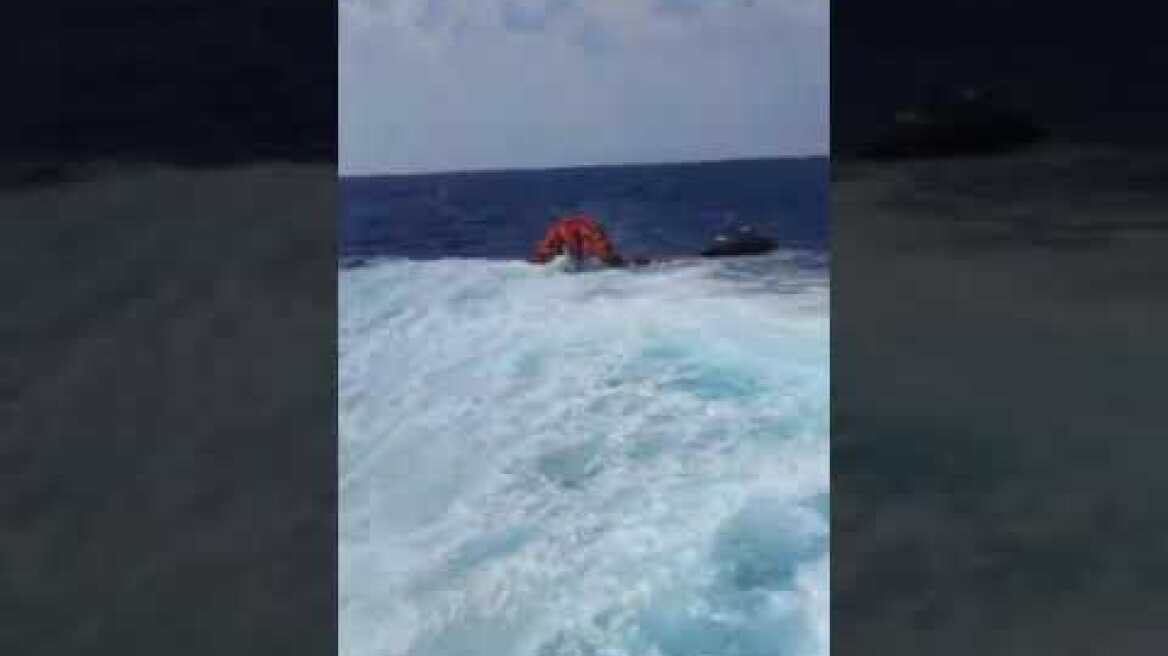 Διάσωση σε συντονισμό με το λιμενικό από το ταχύπλοο Seajet 2 της SEAJETS