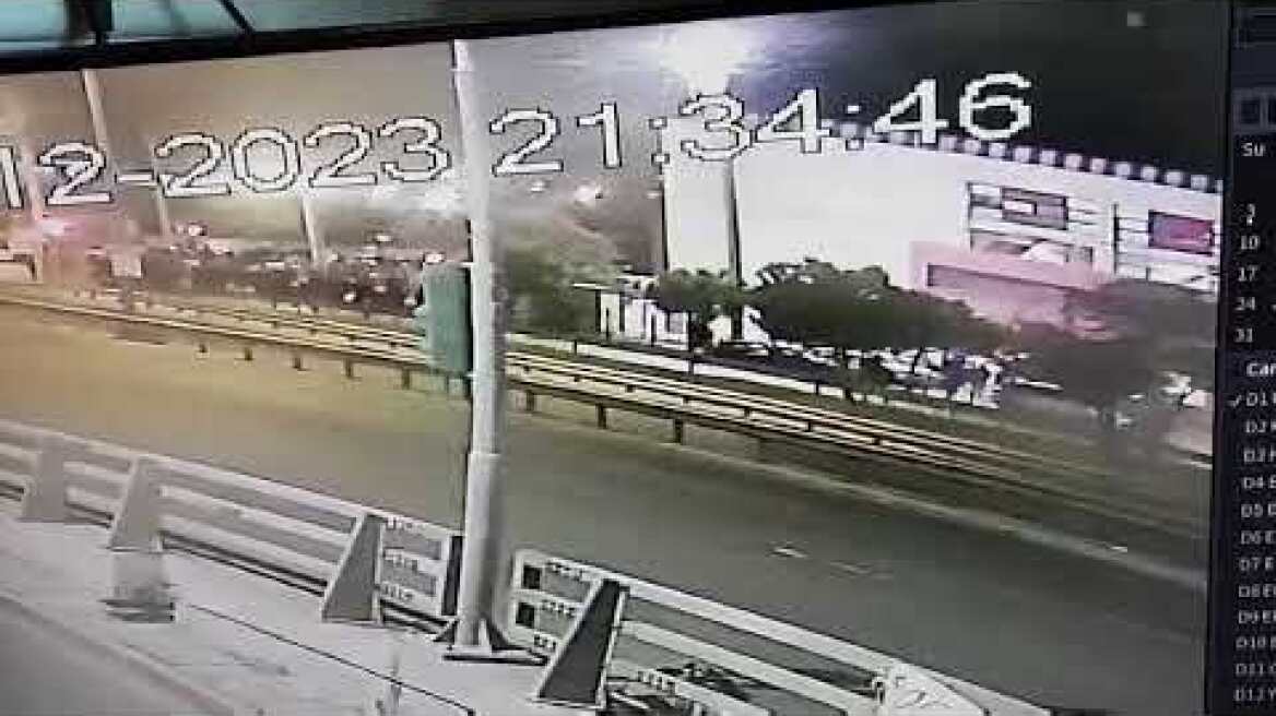 Βίντεο-ντοκουμέντο: Οι χούλιγκαν ρίχνουν τη φωτοβολίδα και γυρίζουν στο γήπεδο για να κρυφτούν