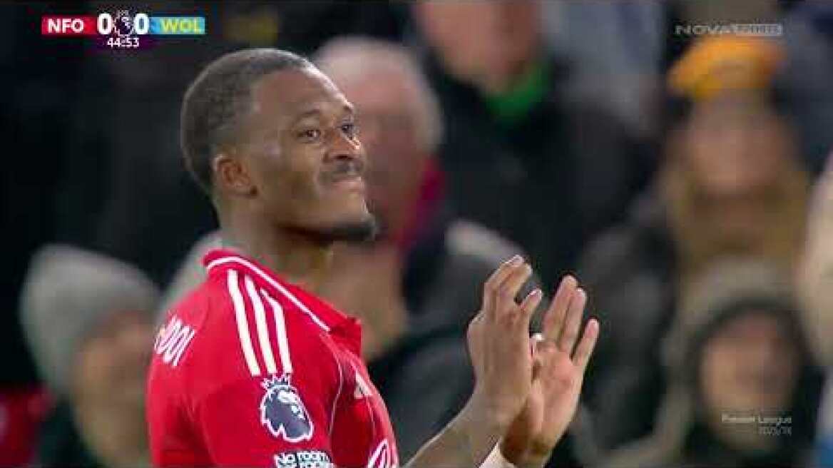 Νότιγχαμ Φόρεστ – Γουλβς: 0-0 (MD26, 11/02/2026)