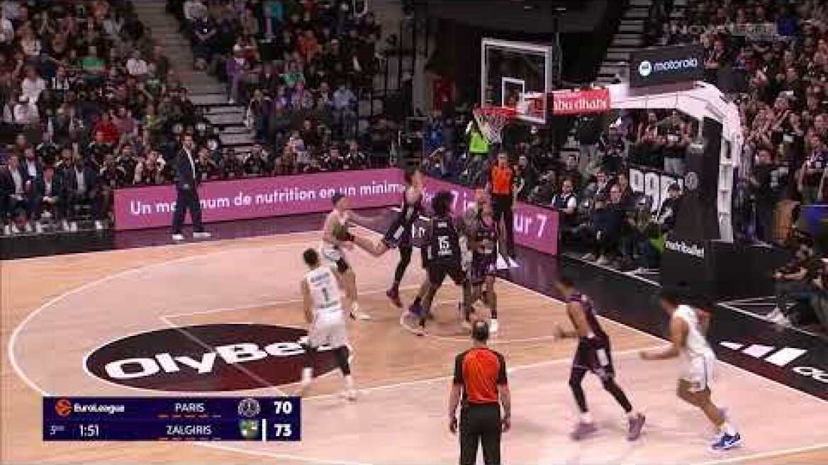 Παρί - Ζάλγκιρις Κάουνας: 105-108 (MD 15, 11/12/2025)