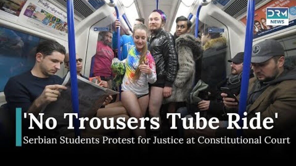 Londoners Surprise Commuters in Annual 'No Trousers Tube Ride' | DRM News | AQ14