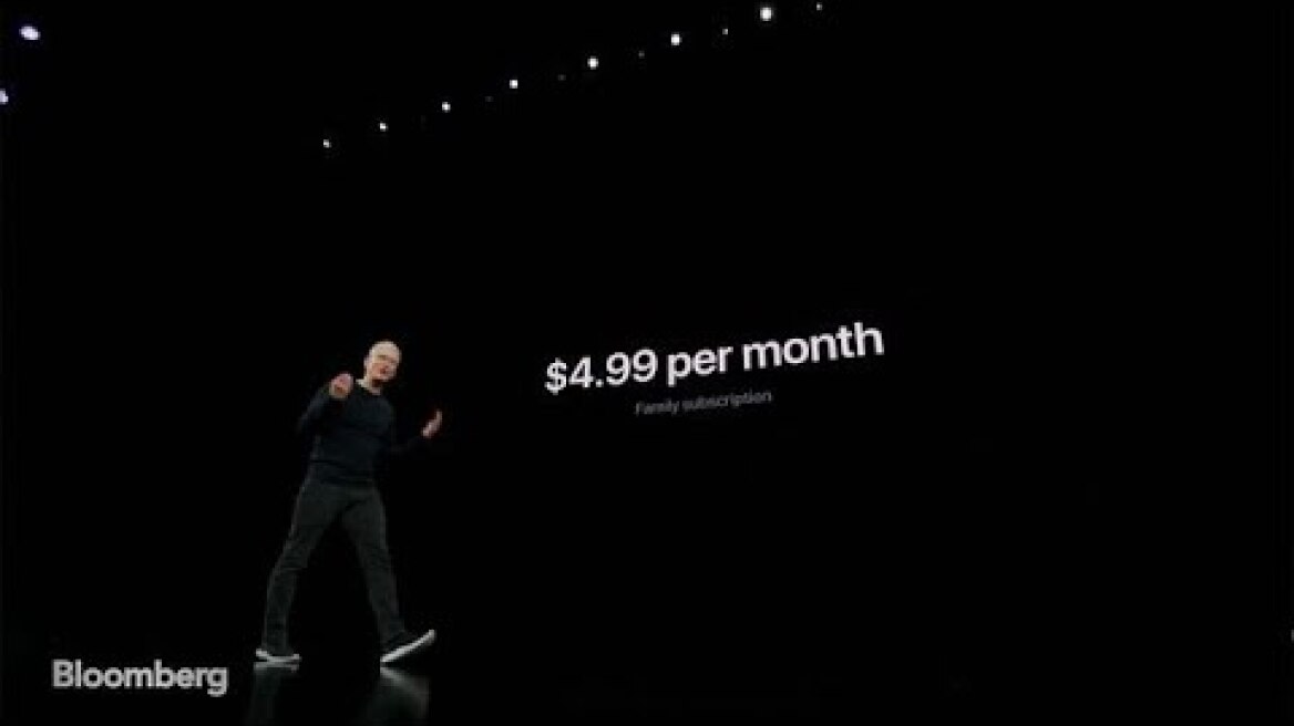 Tim Cook Unveils Apple TV+ for $4.99 a Month