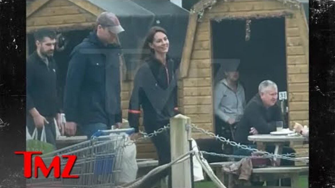 Kate Middleton Seen in New Video Enjoying Windsor Farm Shop with William | TMZ