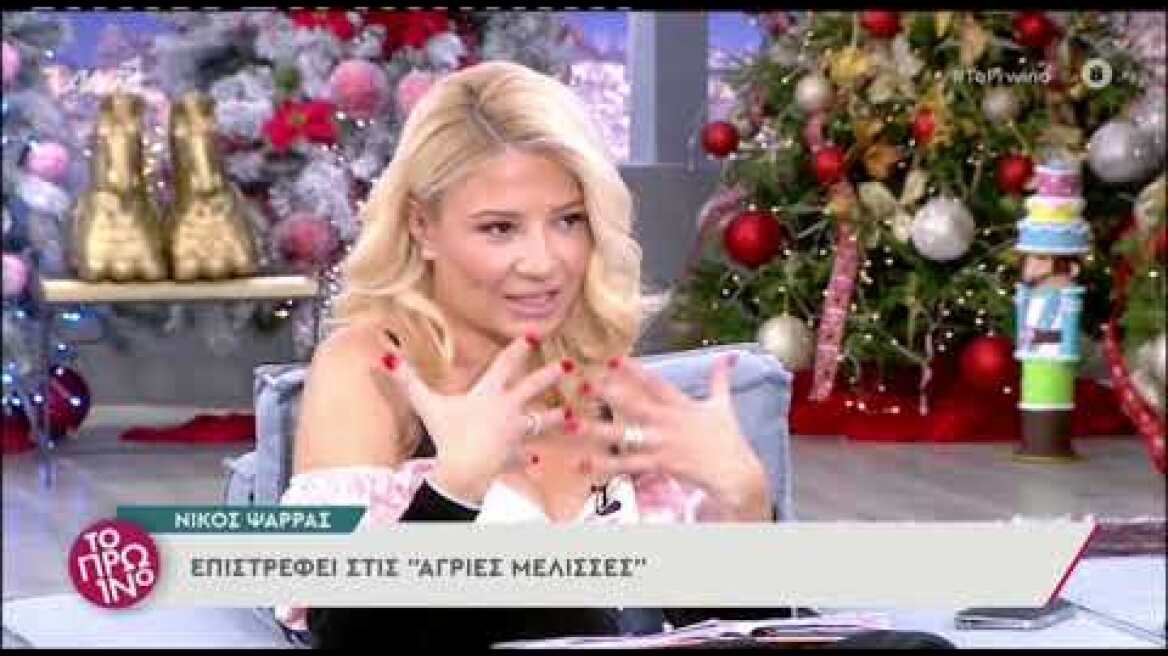 Ο Νίκος Ψαρράς ξαναμπαίνει στις Άγριες Μέλισσες και το ανακοίνωσε στο Πρωινό