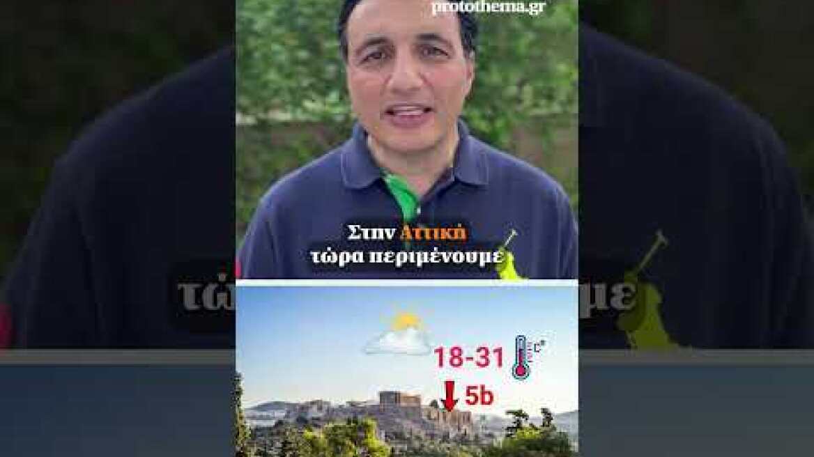 Τι καιρό θα κάνει το τριήμερο, τροπικό σκηνικό με μπόρες και 34αρια #protothema #news