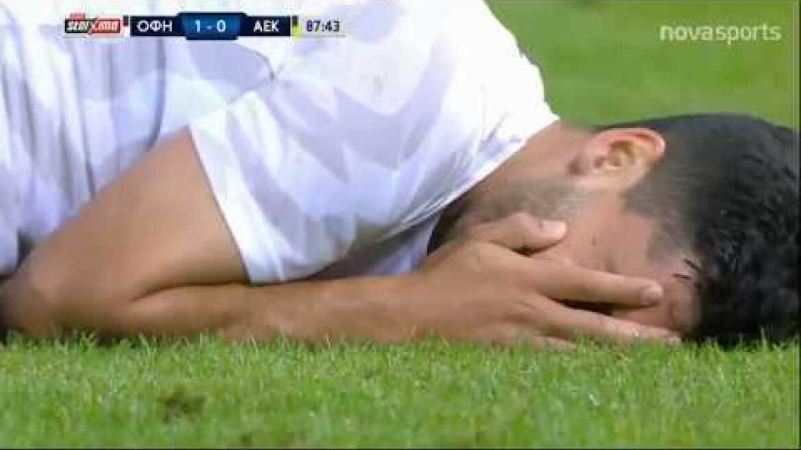 Ο.Φ.Η. - Α.Ε.Κ. = 1 - 0