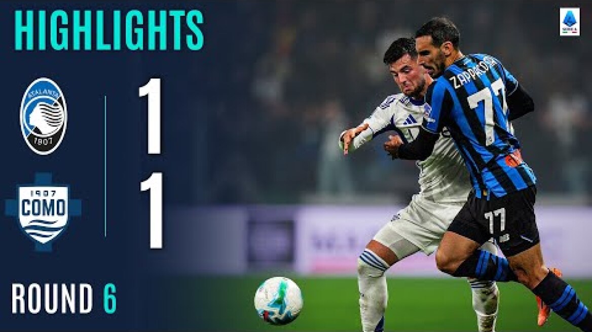 ATALANTA-COMO 1-1 | HIGHLIGHTS | Atalanta remains unbeaten after six rounds | SERIE A 2025/26