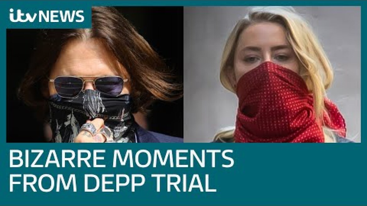 The most bizarre moments from the Johnny Depp libel trial | ITV News