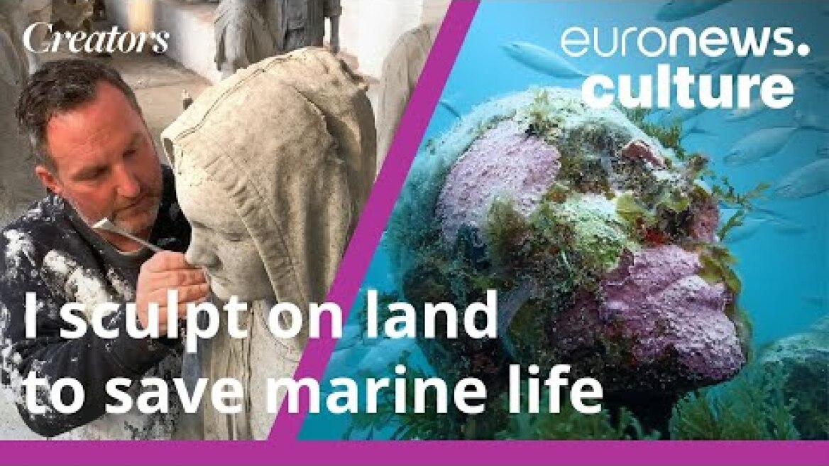 Meet Jason deCaires Taylor, the artist protecting marine life with his underwater sculptures