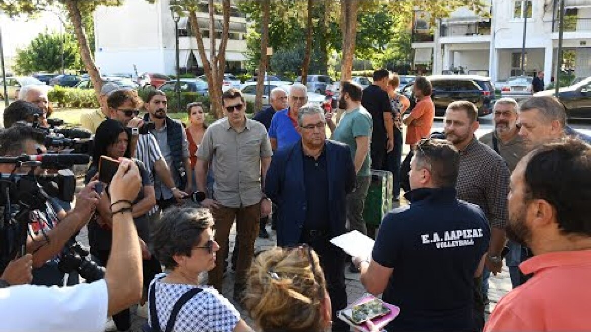 Το ΚΚΕ δίνει το «παρών» στον αγώνα για την αποκατάσταση των πληγέντων και για αντιπλημμυρικά έργα