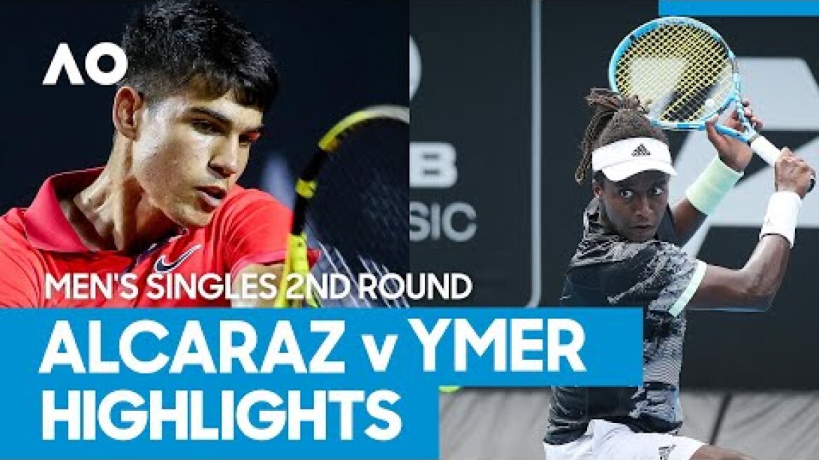Carlos Alcaraz vs Mikael Ymer Match Highlights (2R) | Australian Open 2021