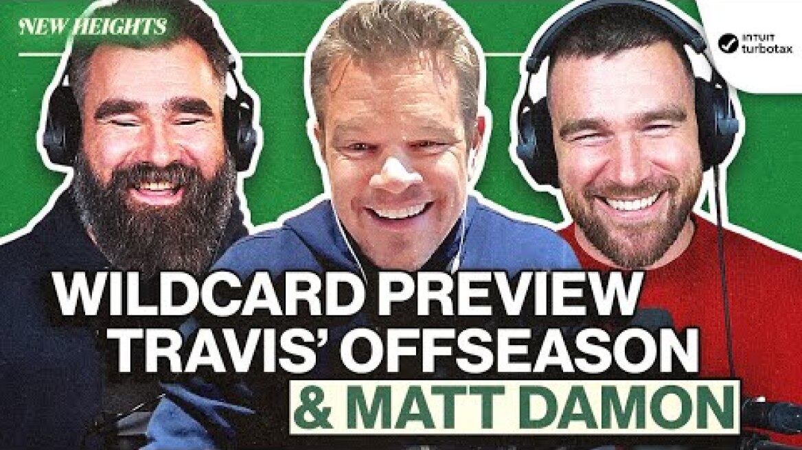 Offseason Plans, Wildcard Preview & Matt Damon on Brady, Affleck Bromance & Career Odyssey | EP 174