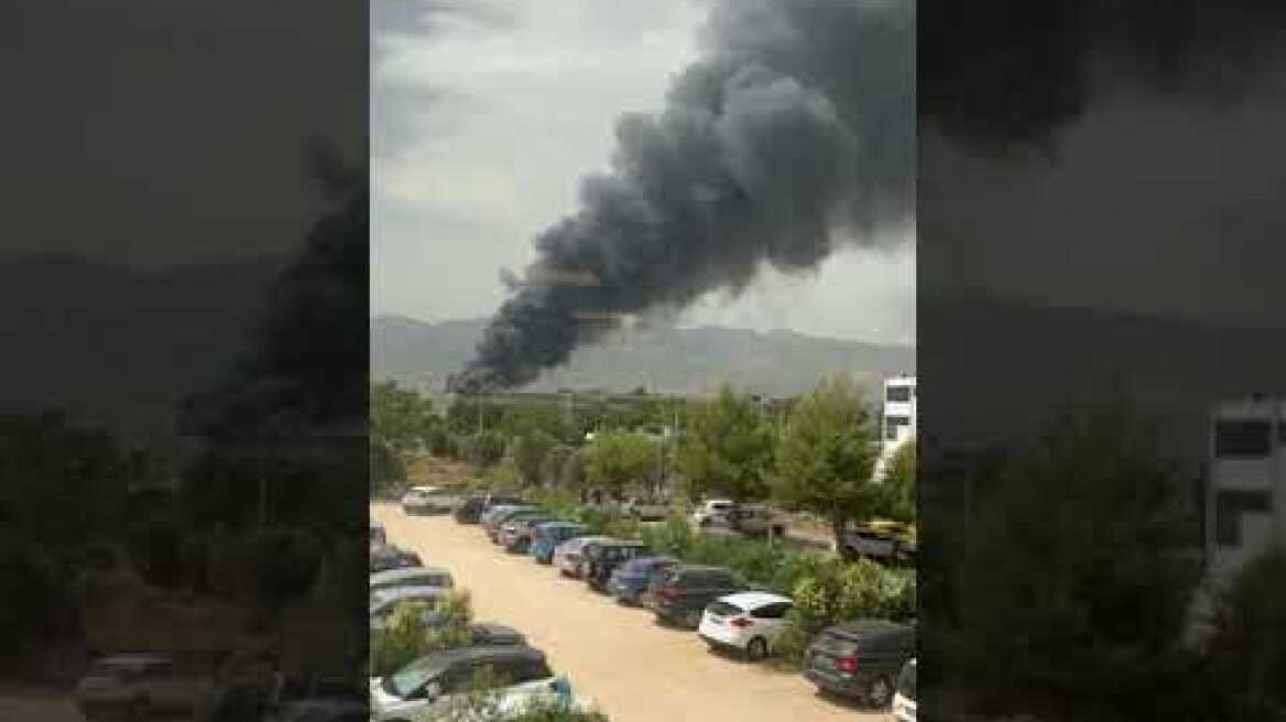 Μεγάλη πυρκαγιά: Πανόραμα Κηφισιάς (1)