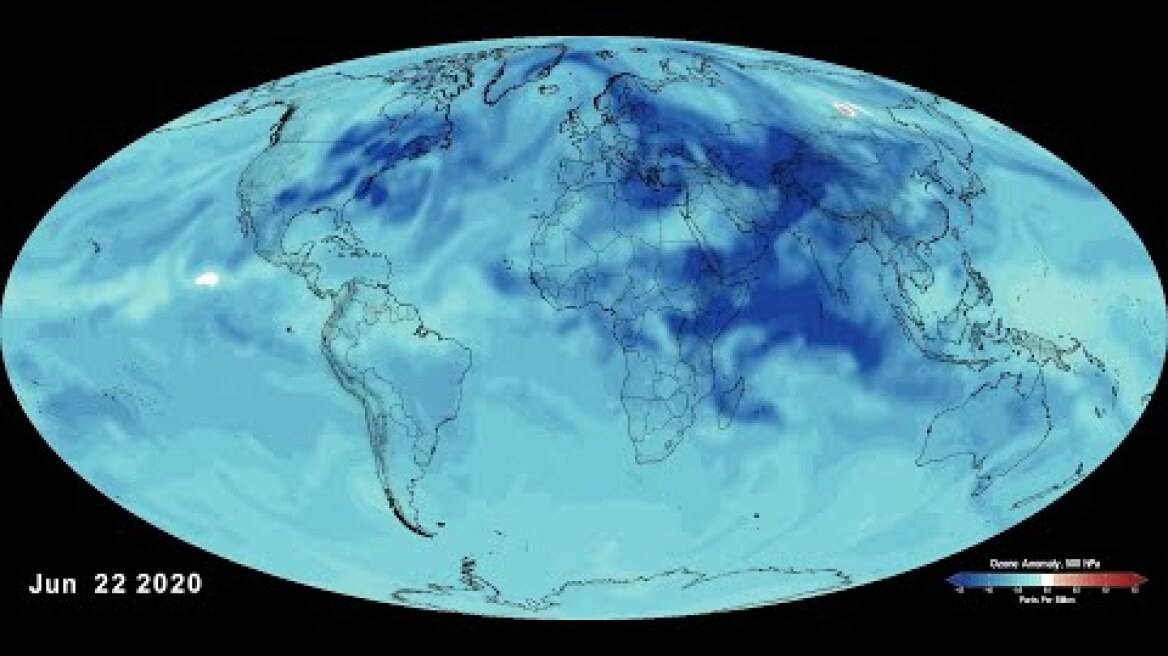 NASA Finds Local Lockdowns Brought Global Ozone Reductions