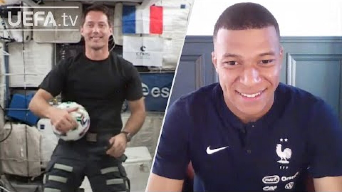 When Kylian Mbappé called astronaut Thomas Pesquet