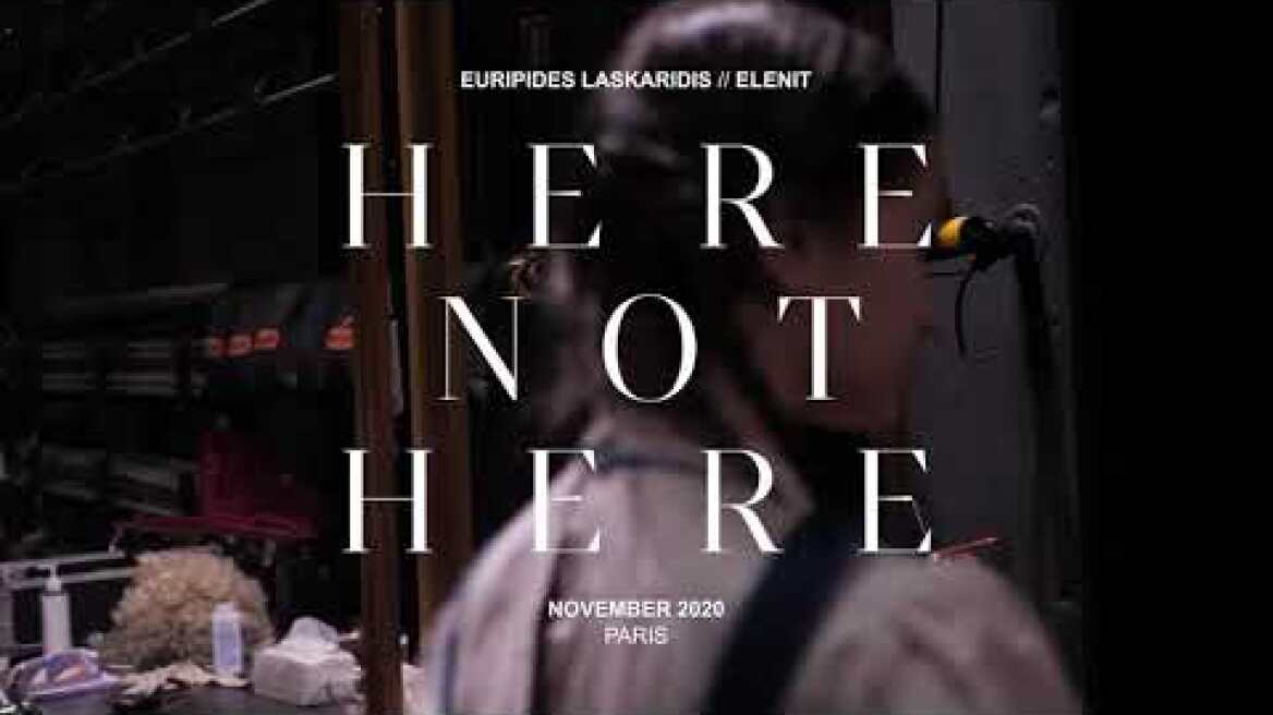 HERE NOT HERE του Ευριπίδη Λασκαρίδη/ OSMOSIS | Trailer