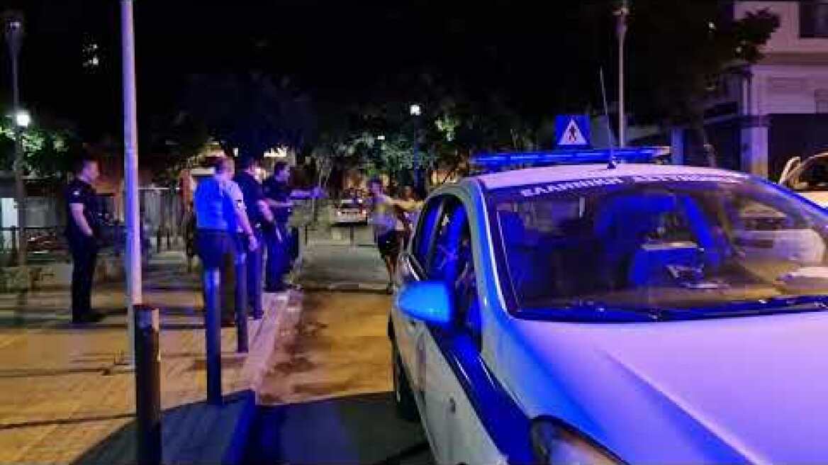 Άγρια συμπλοκή μεταξύ Ρομά και Αλβανών στη Θεσσαλονίκη (1)