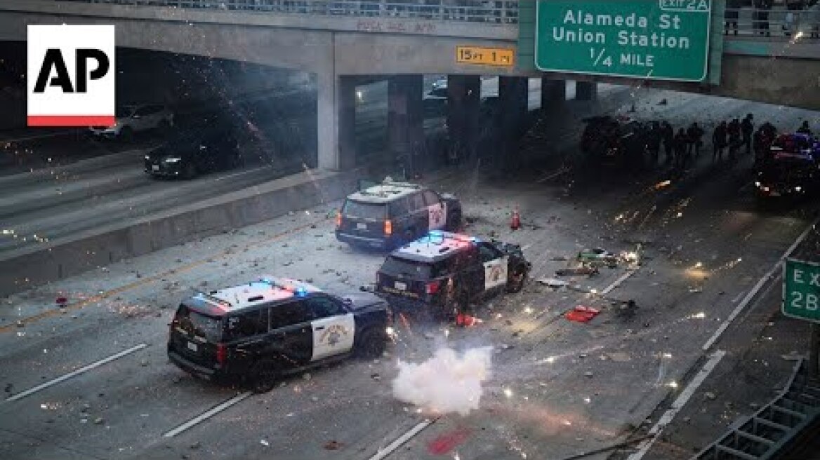 Protests intensify in Los Angeles after Trump deploys National Guard troops
