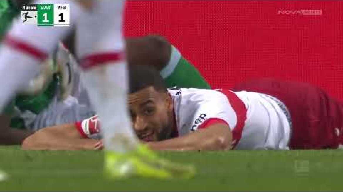 Βέρντερ Βρέμης-Στουτγκάρδη: 2-2 (MD 12, 30/11/2024)