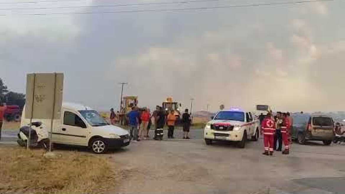 Φωτιά στην Αλεξανδρούπολη