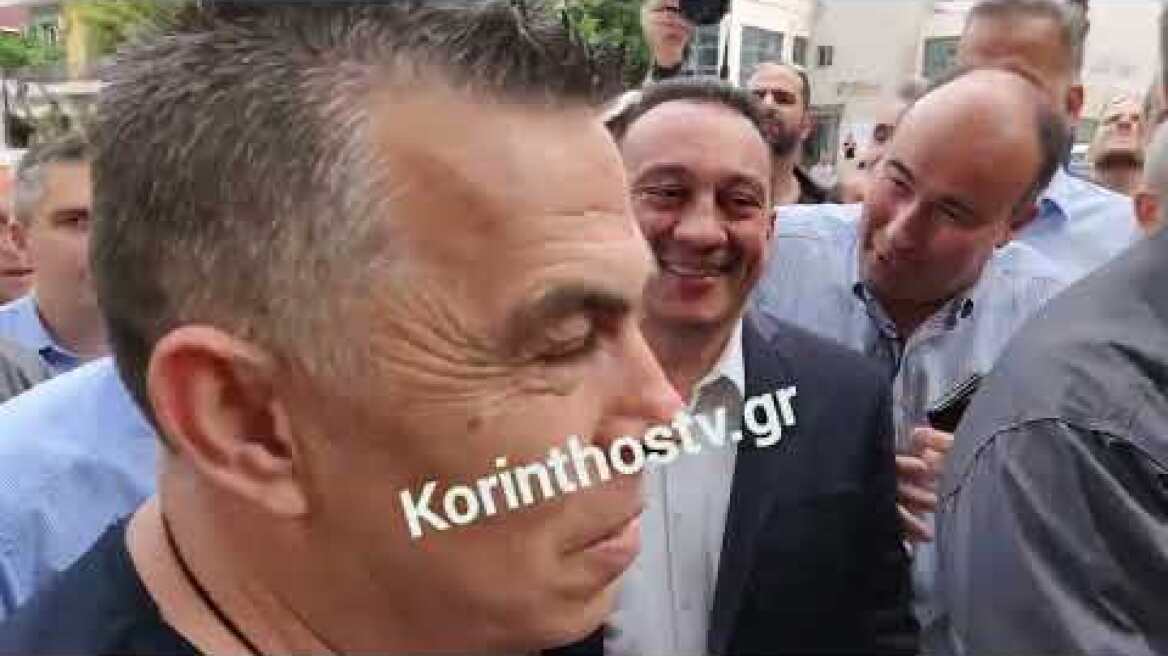 Στο Λουτράκι ο Κυριάκος Μητσοτάκης