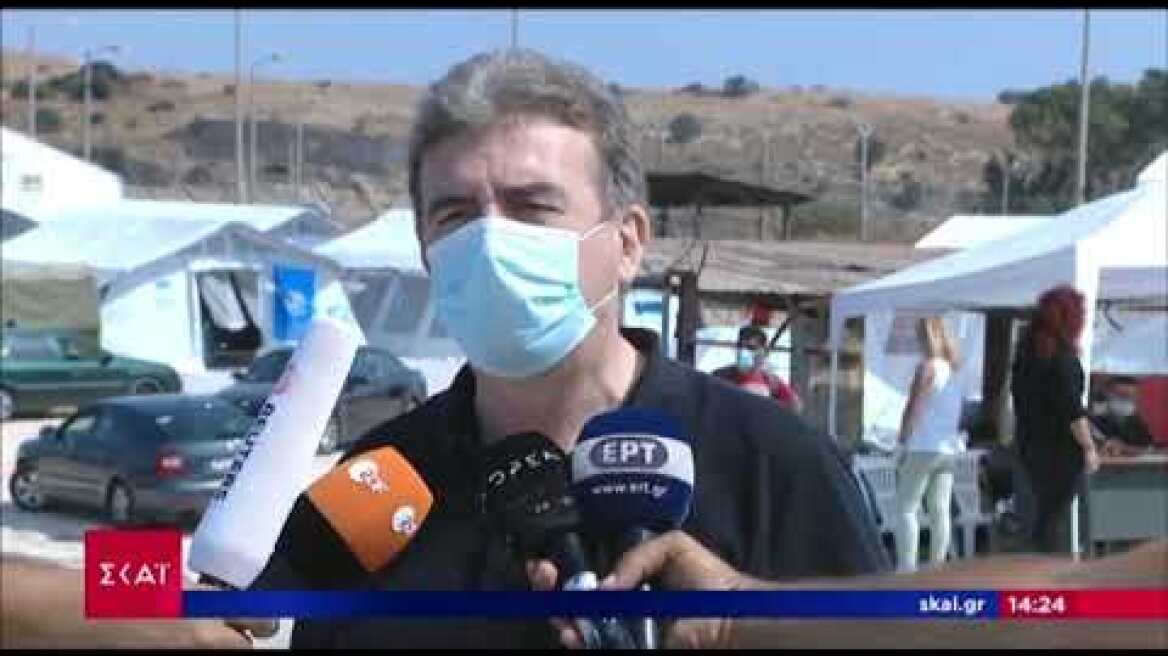 Μ. Χρυσοχοΐδης για τον εμπρησμό στη Μόρια (15/9)