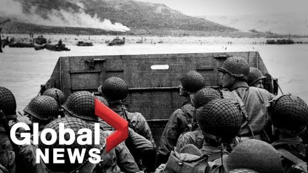 D-Day: Archive video of the Normandy landings