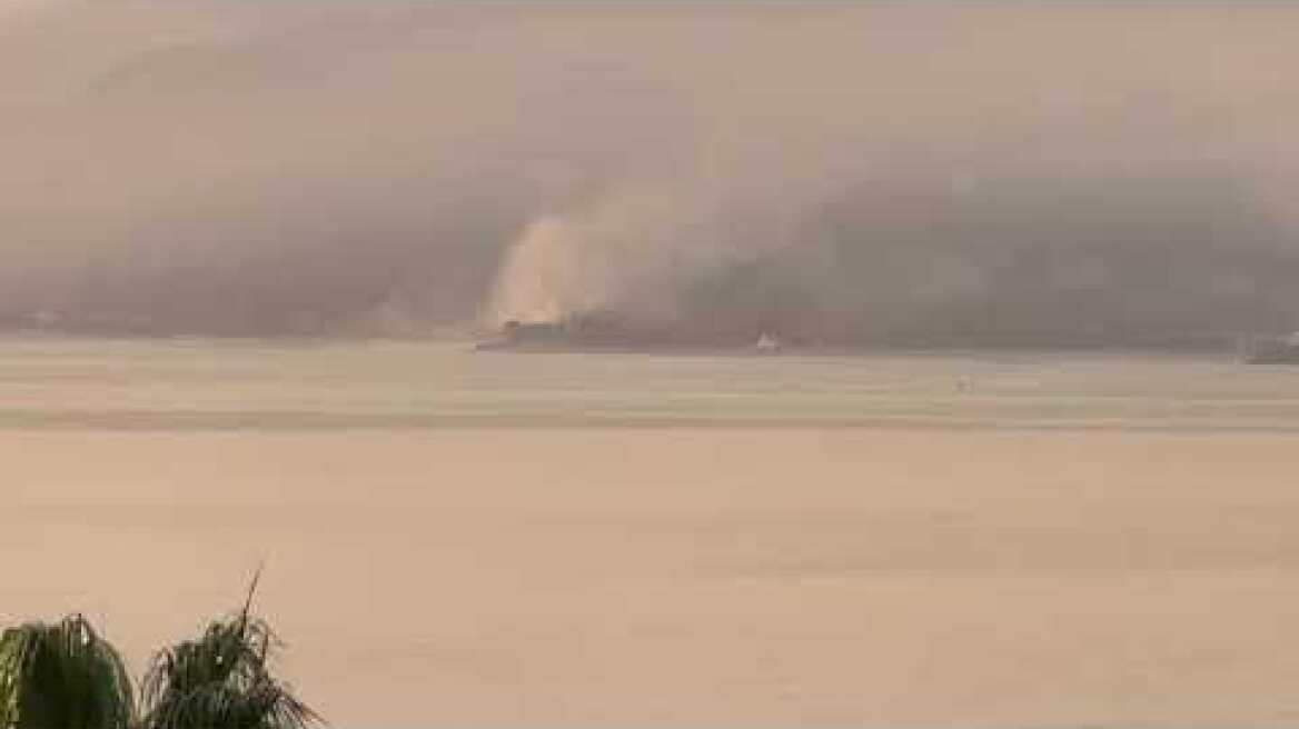 Βίντεο με το πως σώθηκε το σπίτι της ελληνίδας make up artist στην Καλιφόρνια (2)