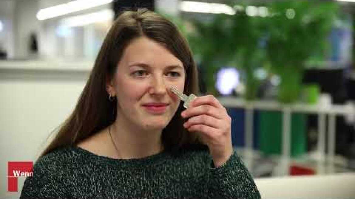 Schlussel methode Nase Ausbesserung