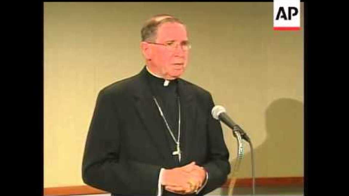 Cardinal Roger Mahony, leader of the nation's largest Roman Catholic archdiocese, apologized Sunday