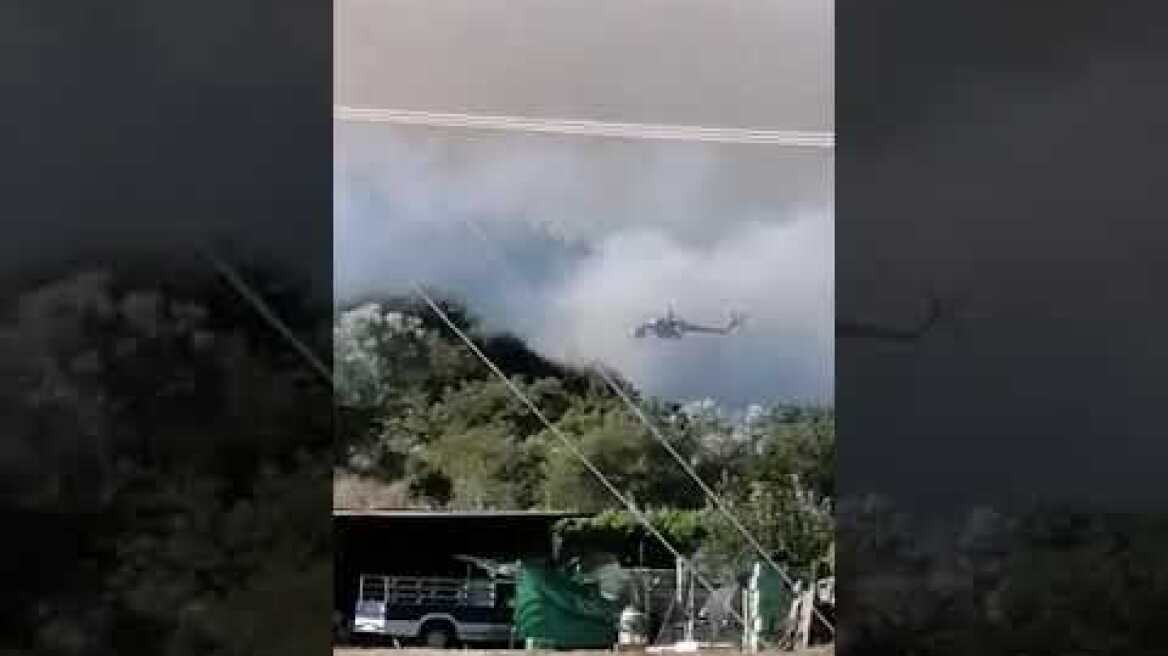 Φωτιά στην Τρίπολη