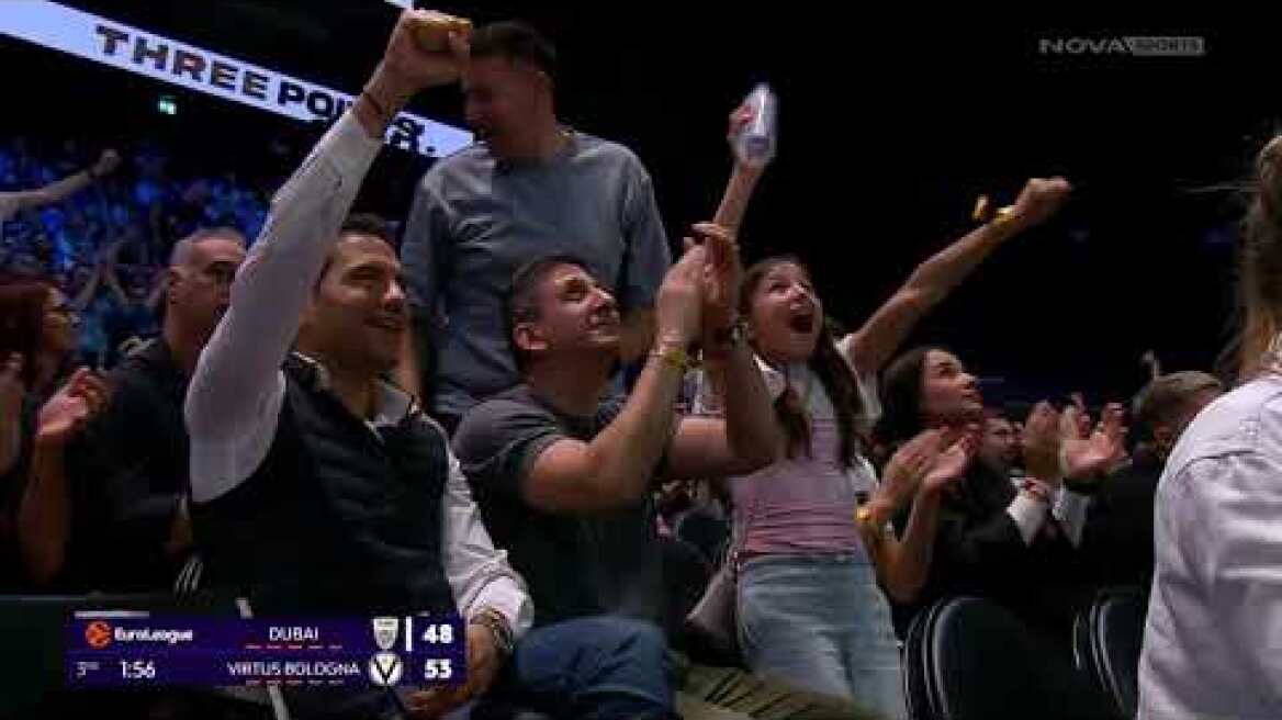 Euroleague: Νέα ήττα για τον Παναθηναϊκό που έπεσε στο 13-9, ανέβηκε στην κορυφή η Μονακό Ντουμπάι - Βίρτους Μπολόνια: 72-80 (MD 22, 15/1/26)