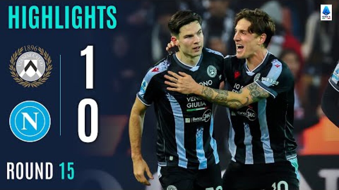 UDINESE-NAPOLI 1-0 | HIGHLIGHTS | Ekkelenkamp wins it after two disallowed goals | SERIE A 2025/26