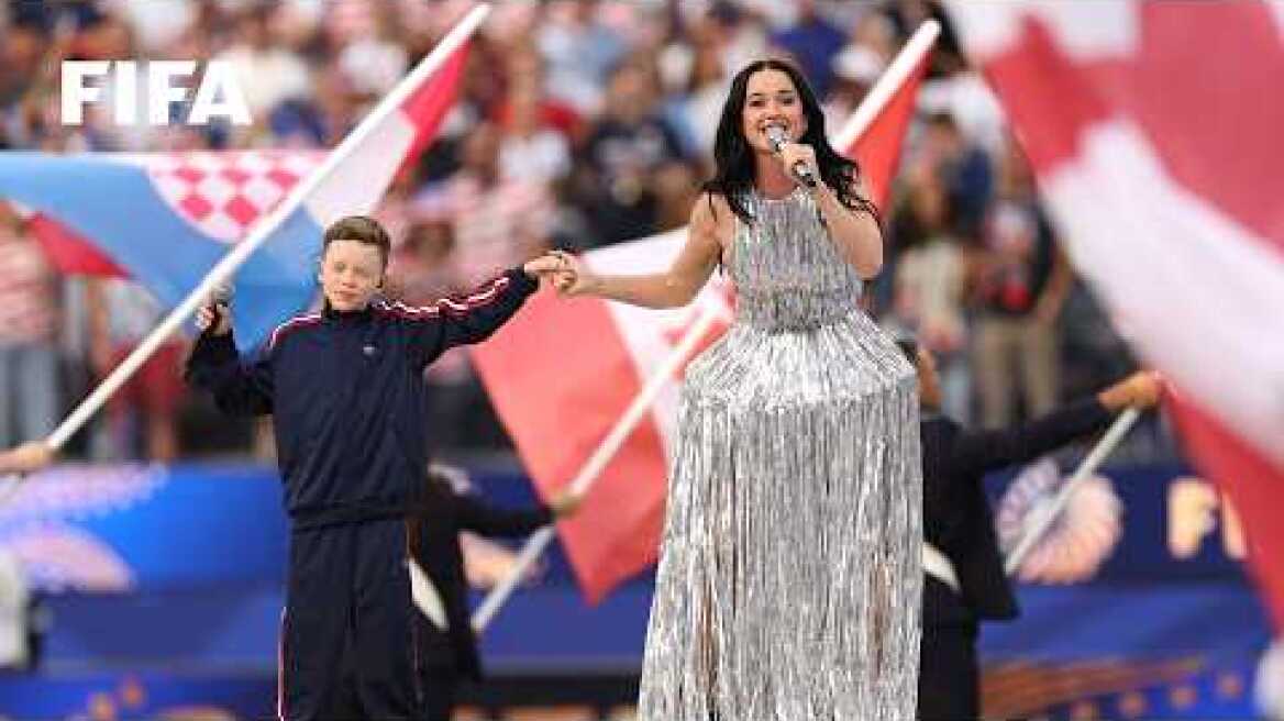 Katy Perry performs Wonder at the Opening Ceremony of FIFA World Cup 2026 in Los Angeles