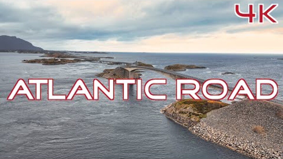 The Atlantic Ocean Road: Norway's Stunning 4k Journey 60fps UHD