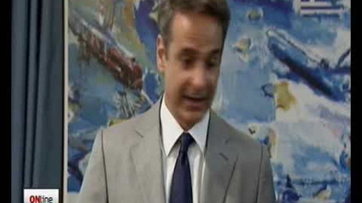 Στο υπουργείο Μεταφορών ο Μητσοτάκης